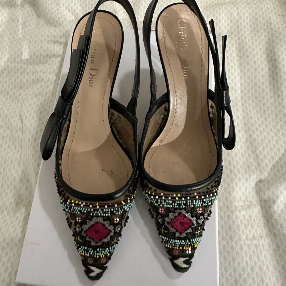Rare dior sling backs